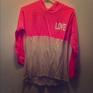 Love shirt long sleeve size small